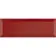 Gloss Ceramic Wall Red Metro Tiles