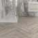 Paris Grey Oak Herringbone Luxury Click Vinyl Flooring 5mm
