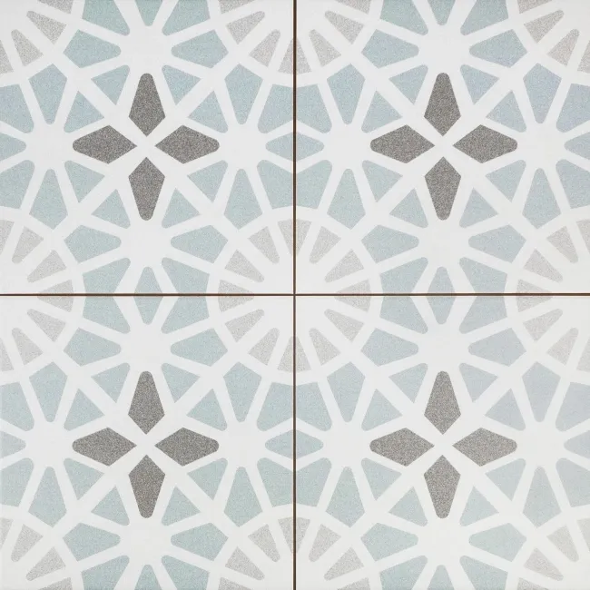 Adele Light Blue Floor Tile