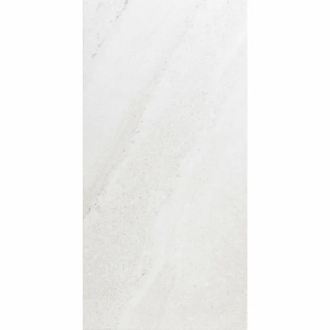 Allegro Light Grey Stone Effect Matt Rectified Porcelain Wall & Floor Tile
