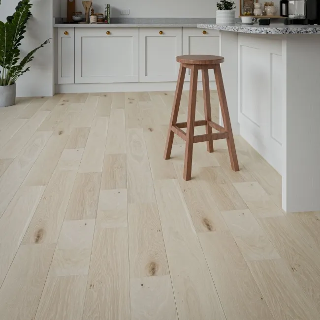 Delamere Modern Smooth Oak Engineered Wood Flooring 13x150mm Oiled