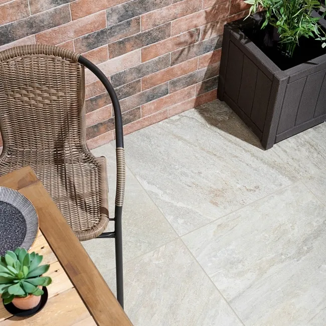 Icarus Beige Porcelain Outdoor Slab