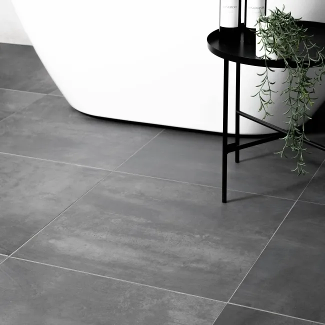 Lemmy Venom Black Italian Matt Porcelain Wall and Floor Tiles