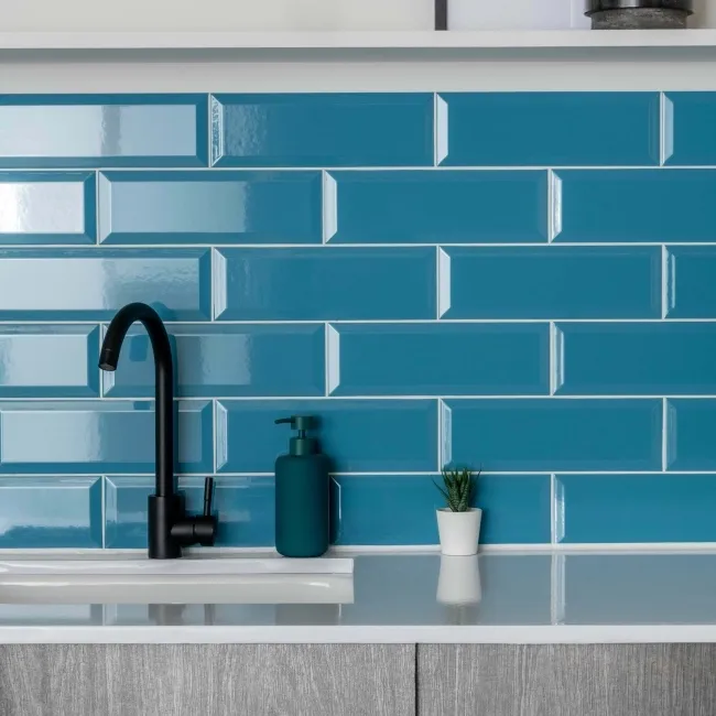 Metro Teal Wall Tiles
