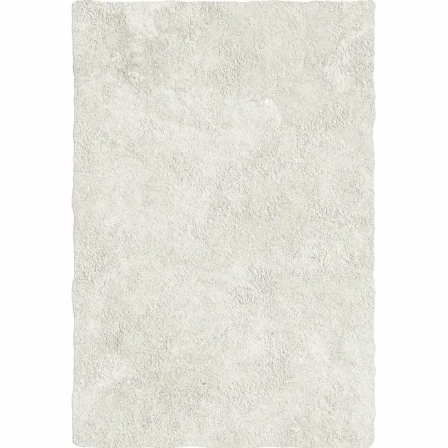 Mineral White Rustic Edge Stone Effect Porcelain Tile