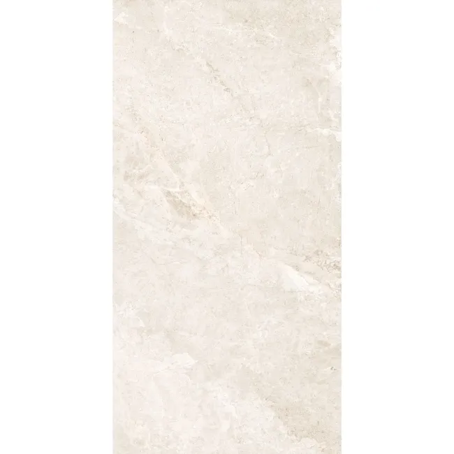 Mylos Ivory Stone Effect Matt Porcelain Wall & Floor Tile