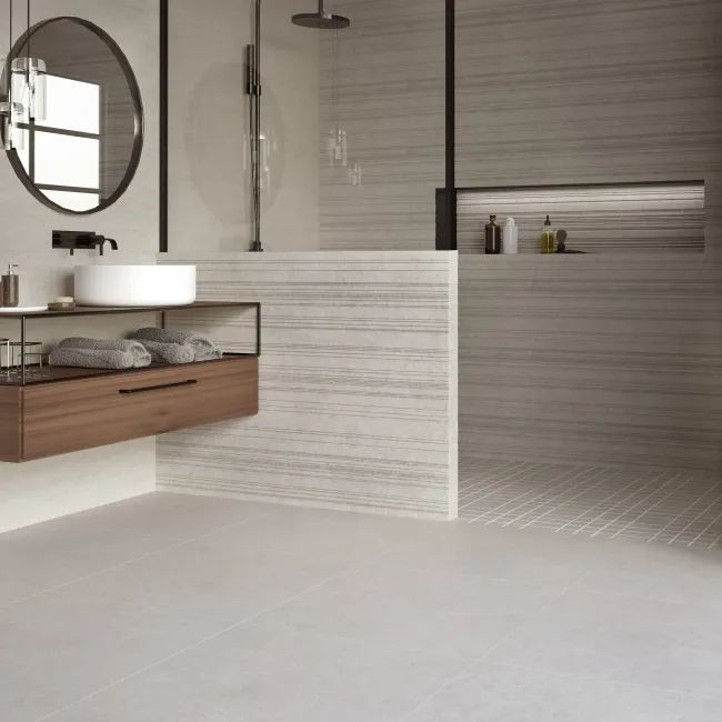 Towns Taupe Nimes Decor Wall Tile