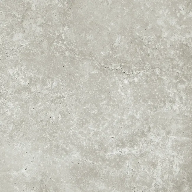 Rapalano Grey Travertine Effect Porcelain Outdoor Slab Tile