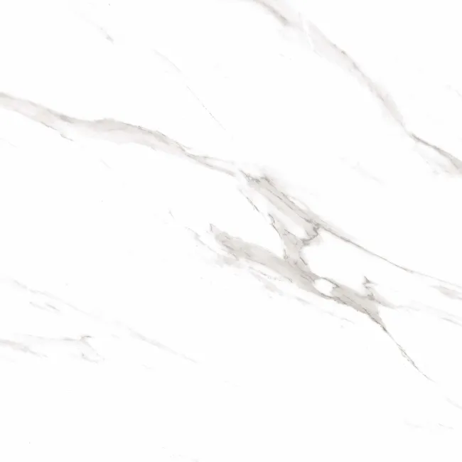 Statuario White Marble Effect Matt Floor Tile