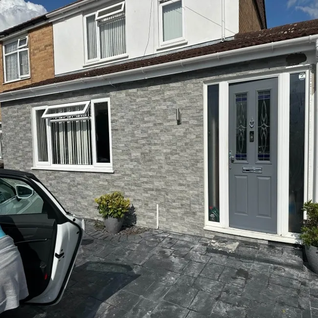 Ribera Grey Slate Effect Wall Tiles