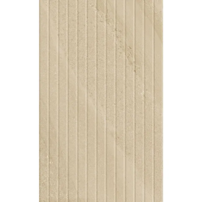 Urbano Beige Decor Stone Effect Matt Ceramic Wall Tile