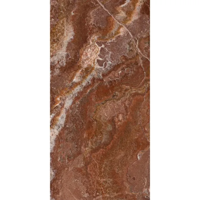 Volcanic Red Marble Effect Matt Porcelain Tile