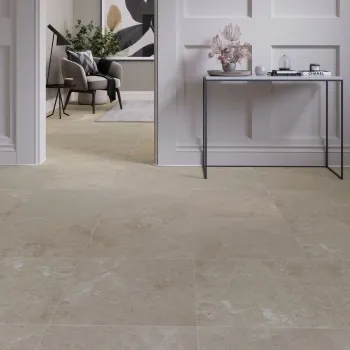 Baltico Beige Stone Effect Matt Porcelain Floor Tile