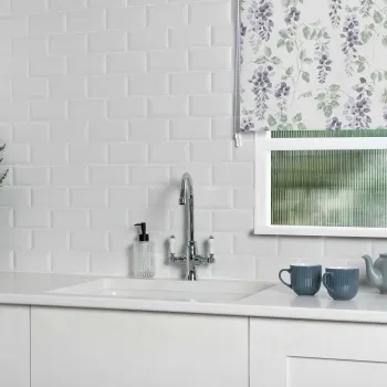 Mini Metro Matt White Wall Tiles