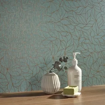 Roca Jade Floral Decor Green Matt Porcelain Wall Tile