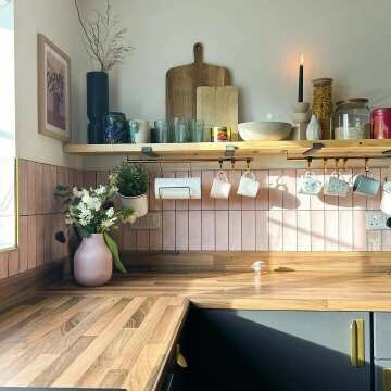 Artesano Rose Mallow Wall Tiles