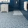Agadir Blue Pattern Matt Ceramic Floor Tile