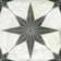 Supernova Star White Patterned Matt Vitrified Ceramic Floor Tile