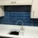 Linear Navy Blue Gloss Wall Tiles