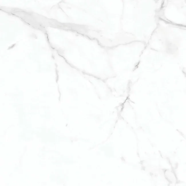 Carrera White Marble Effect Rectified Matt Porcelain Floor Tile