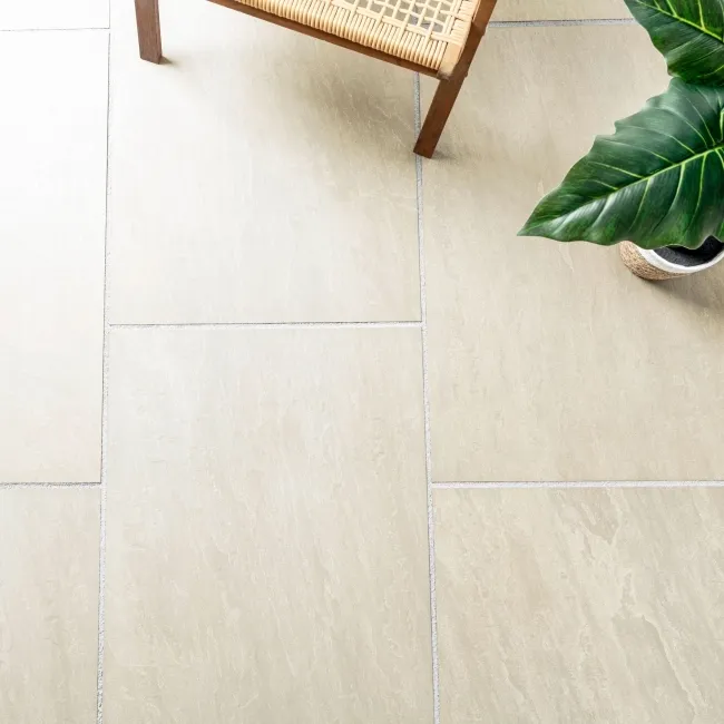 Cedar Multicolour Sandstone Effect Matt Large Porcelain Outdoor Slab Tile