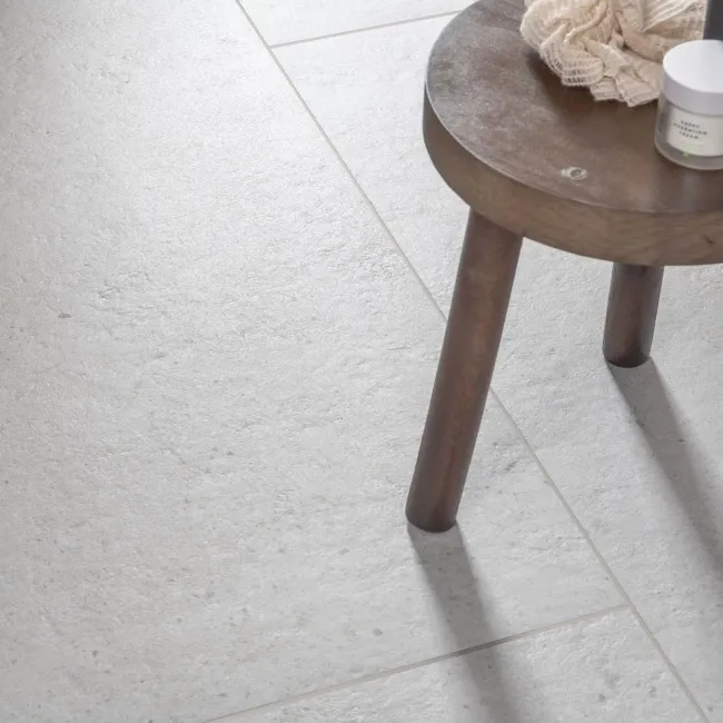 Flakestone Grey Concrete Effect Matt Porcelain Wall and Floor Tile