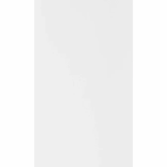 Flat White Matt Ceramic Wall Tile 250x500