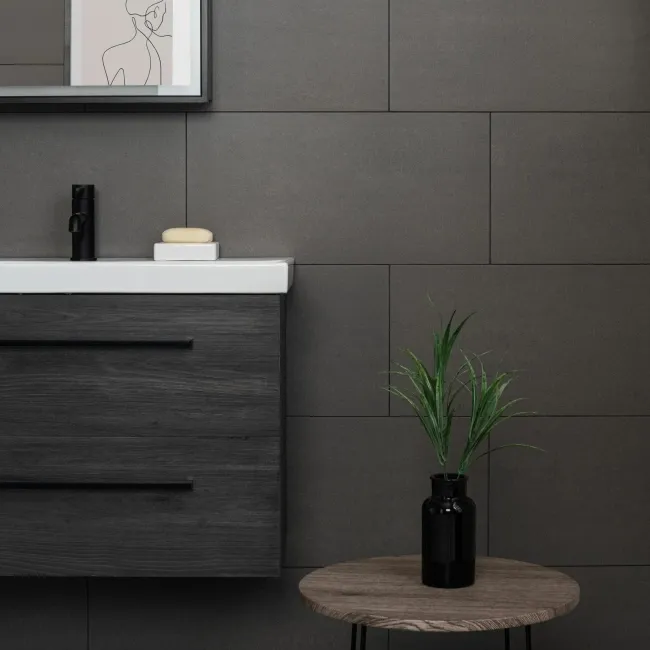 Lounge Grey Matt Porcelain Wall and Floor Tile