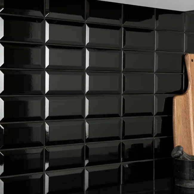 Mini Metro Matt Black Wall Tiles
