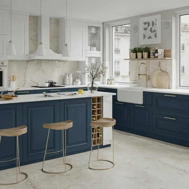 Mountain Grey Stone Effect Matt Porcelain Wall and Floor Tile