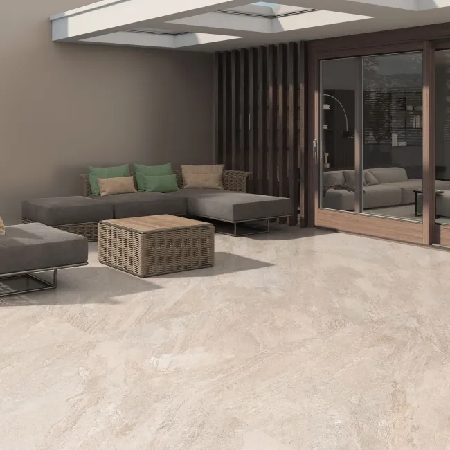 Quartz Stone Effect Beige Anti Slip Porcelain Tile