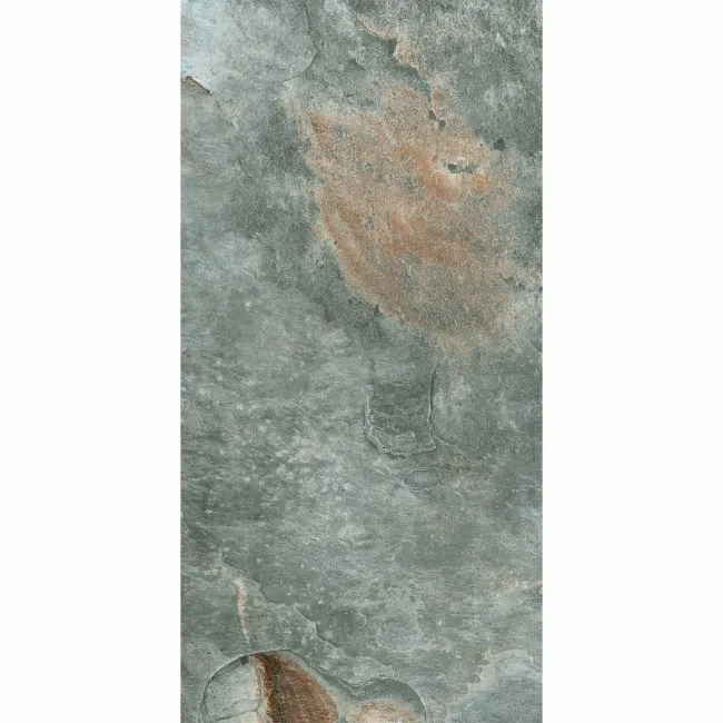 Slate Way Green Matt Porcelain Wall and Floor Tile