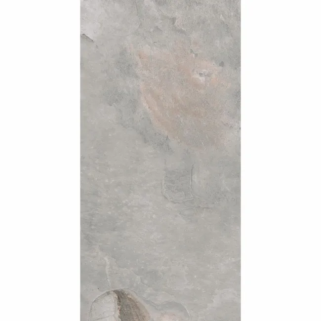 Slate Way Grey Matt Porcelain Wall and Floor Tile