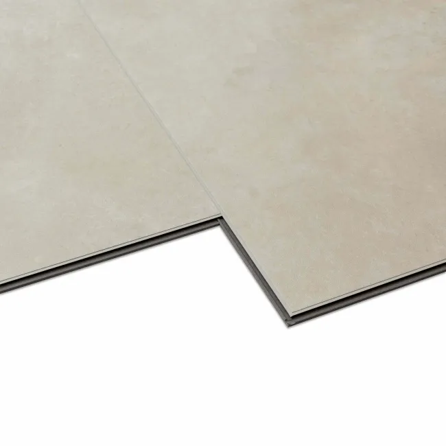 Spector Grey Concrete Tile Effect Luxury Click Vinyl Flooring 5.5mm