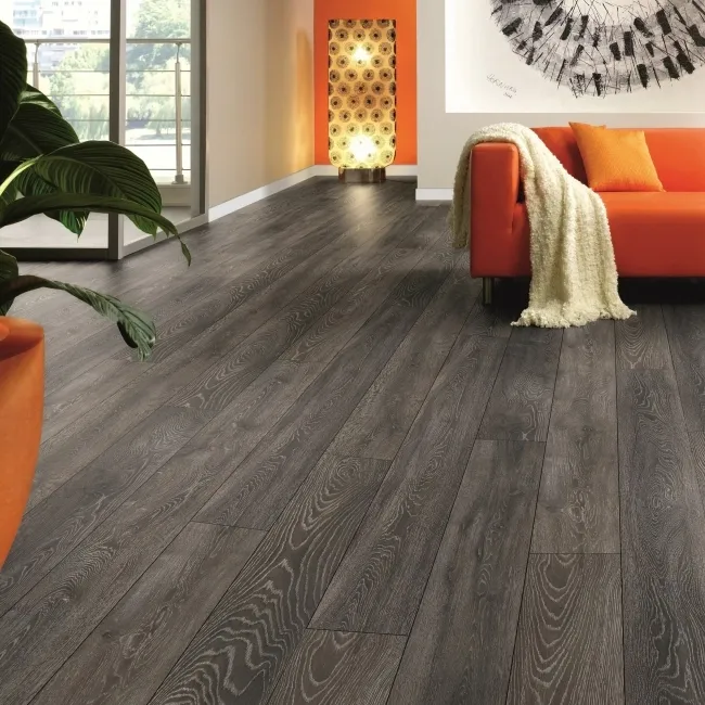 Variety Dark Rock Oak Pure+ Laminate Flooring 8mm