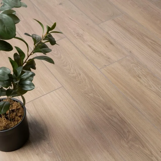 Verbier Honey Large Wood Effect Anti-Slip Matt Porcelain Floor Tile