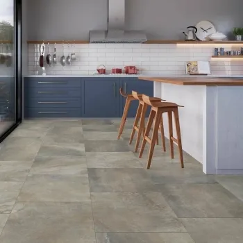 Arizona Anti Slip Grey Stone Effect Matt Porcelain Floor Tile