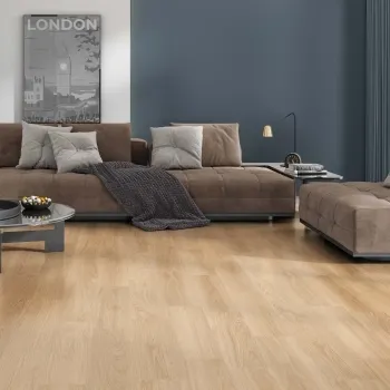 Gironde Beige Oak Wood Effect Matt Porcelain Floor Tile
