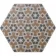 Andalucia Hexagon Patterned Porcelain Wall And Floor Tiles