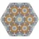 Andalucia Hexagon Patterned Porcelain Wall And Floor Tiles