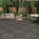 Bellevue Decor Graphite Matt Stone Effect Porcelain Outdoor Slab Tile