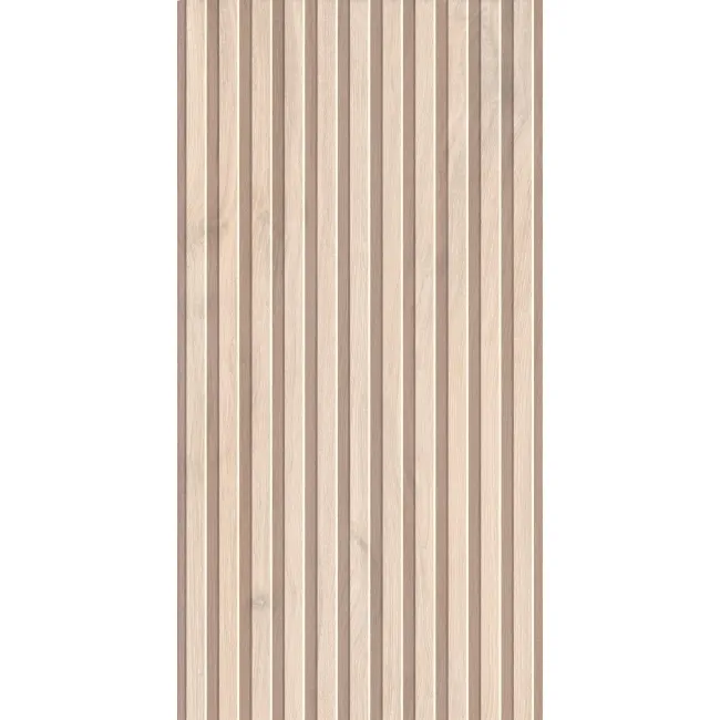 Dakaris Haya Slatted  Wood Effect Matt Porcelain Tile