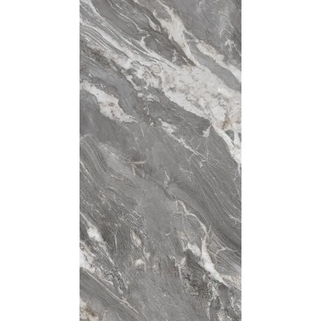 Aroma Grey Marble Effect Polished Porcelain Wall and Floor Tile