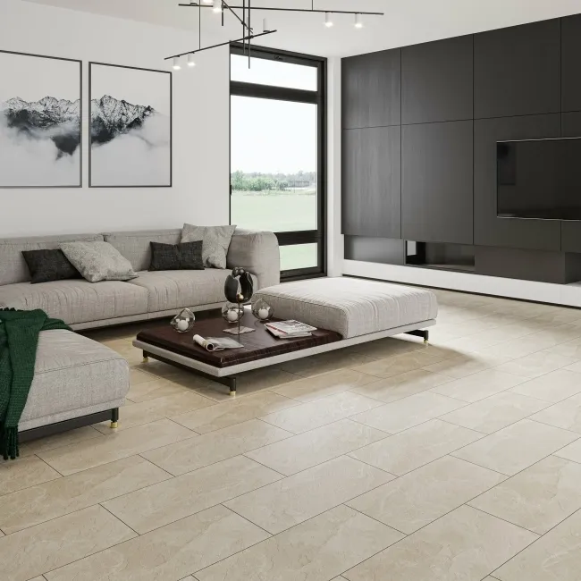 Belize Beige Matt Porcelain Wall and Floor Tiles
