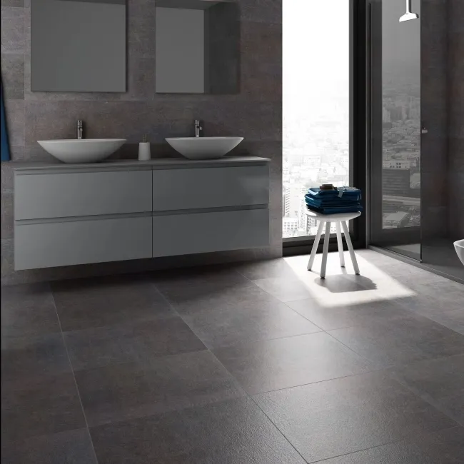City Stone Anthracite Floor Tile