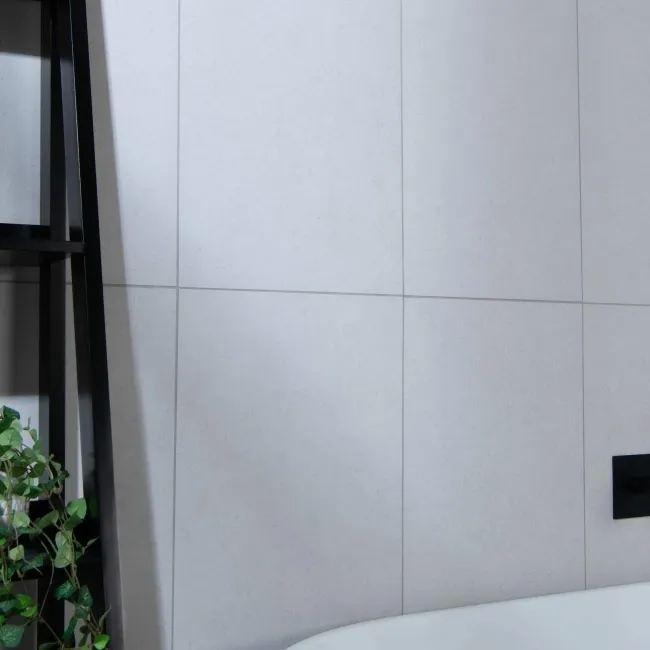 Colony White Stone Effect Matt Ceramic Wall Tile