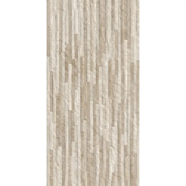 Premiere Beige Split Face Effect Matt Ceramic Wall Tile