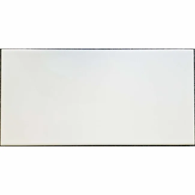 Rubik Flat White Gloss Ceramic Wall Tile