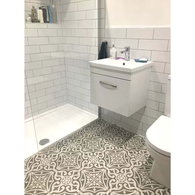 Linear Gloss Wall White Metro Tiles