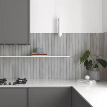 Massimo Grey Brick Effect Matt Ceramic Wall Tile